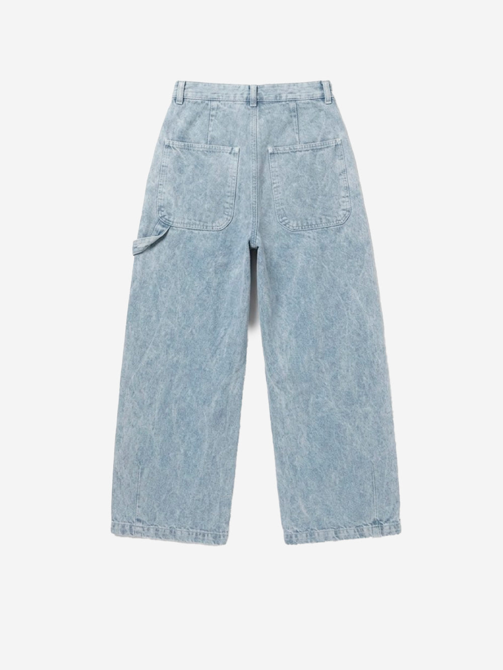 GIRLS OF DUST Chino 'Submarine' in denim blu perla Blue Urbanstaroma