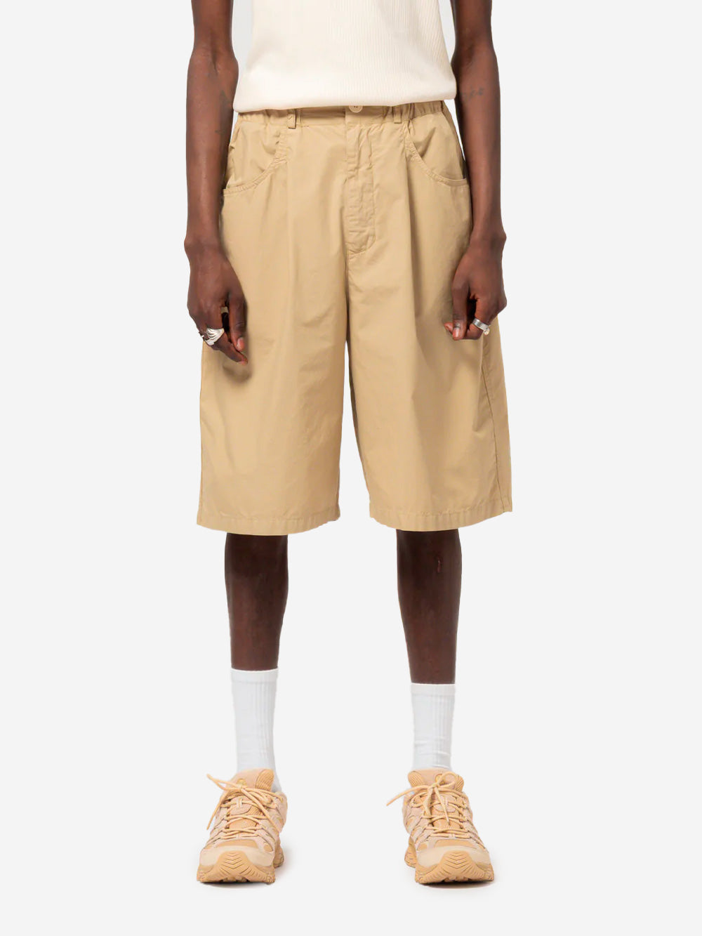 GIRLS OF DUST Bermuda Riviera in cotone beige Beige Urbanstaroma