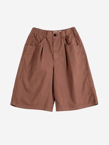 GIRLS OF DUST Bermuda Riviera in cotone marrone Marrone