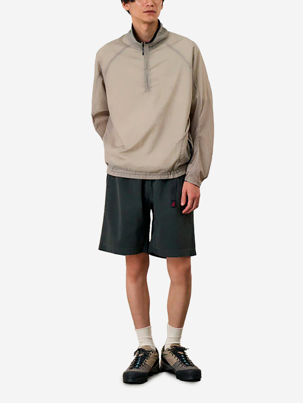 GRAMICCI G-Shorts grigi in cotone grigio Urbanstaroma
