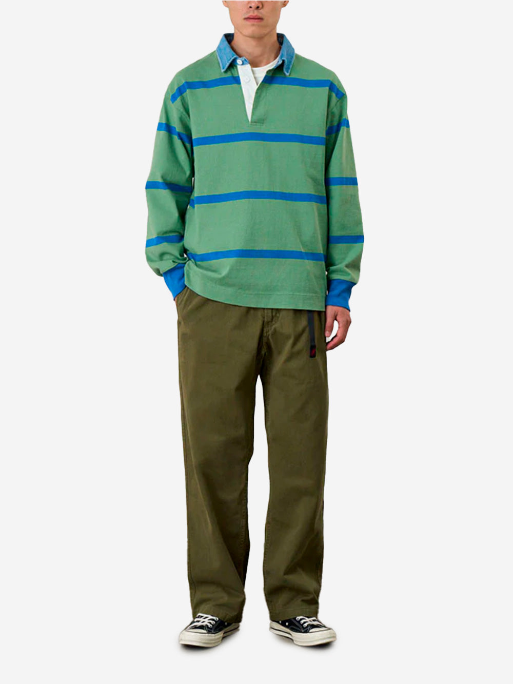 GRAMICCI G Pant oliva Straight fit Oliva Urbanstaroma