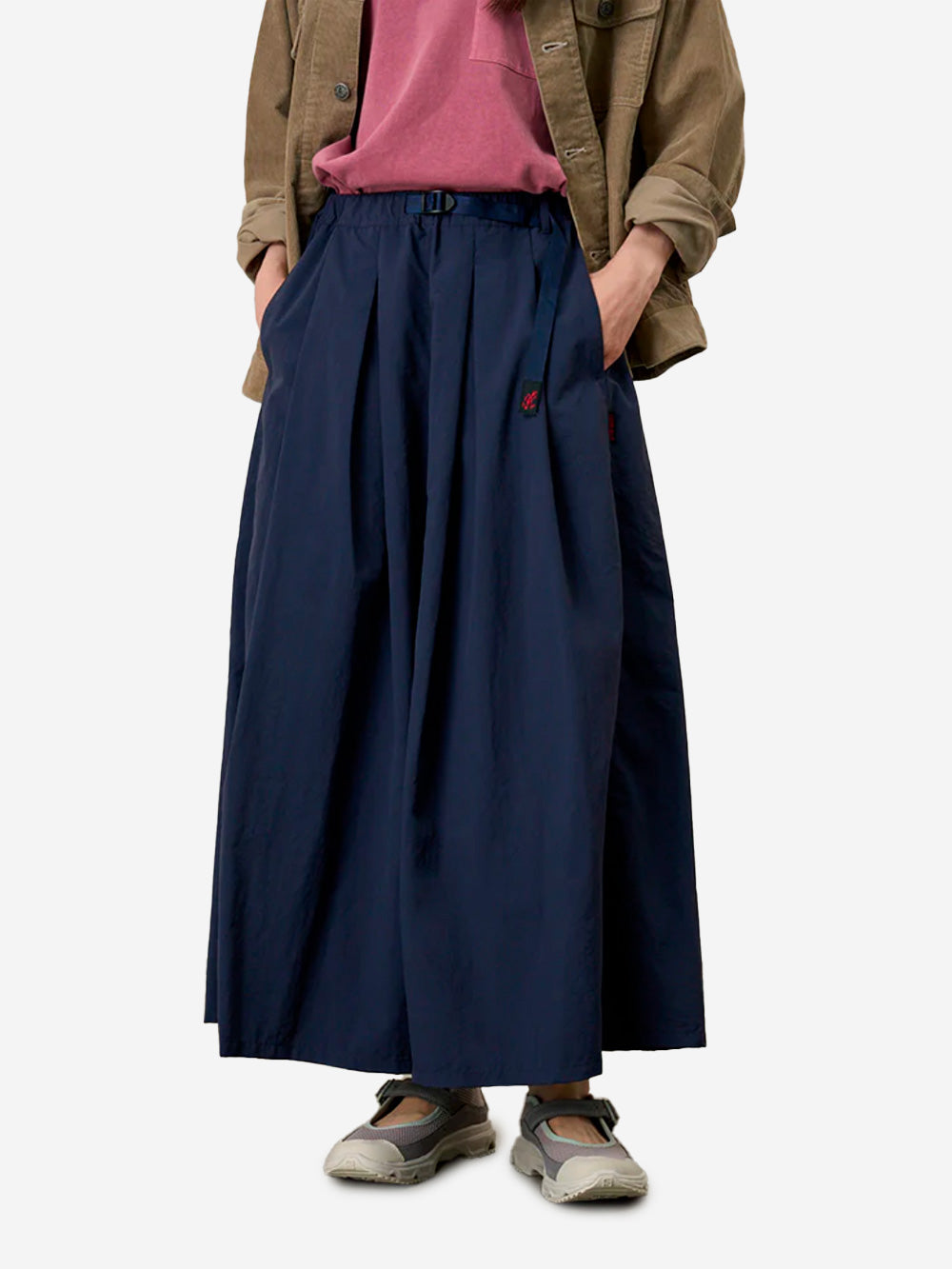 GRAMICCI Nylon Flare pant blu Navy Urbanstaroma