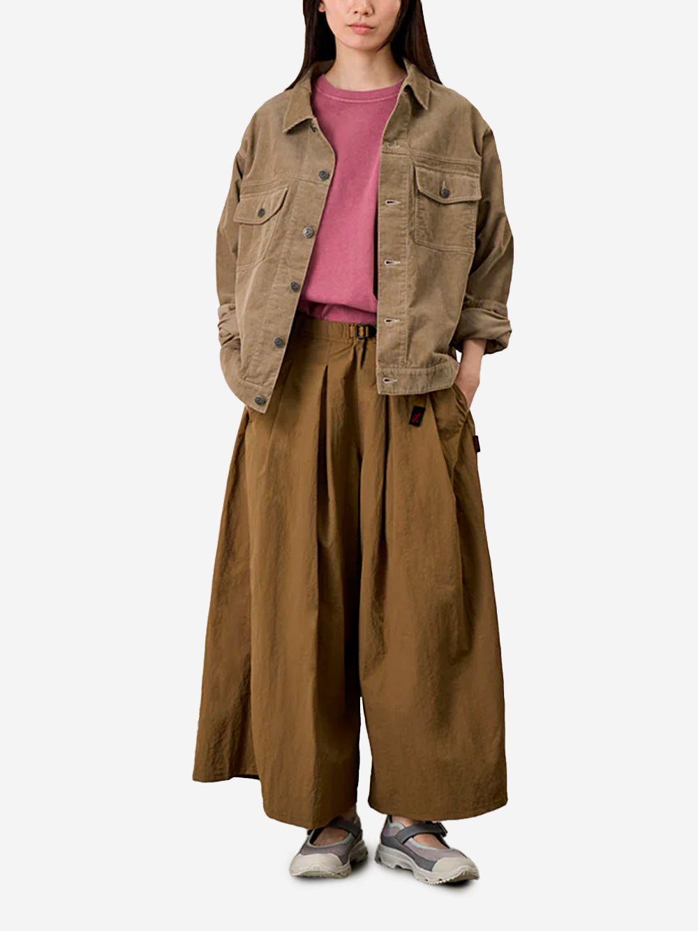 GRAMICCI Nylon Flare pant marroni coyote Cammello Urbanstaroma