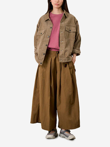 GRAMICCI Nylon Flare pant marroni coyote Cammello