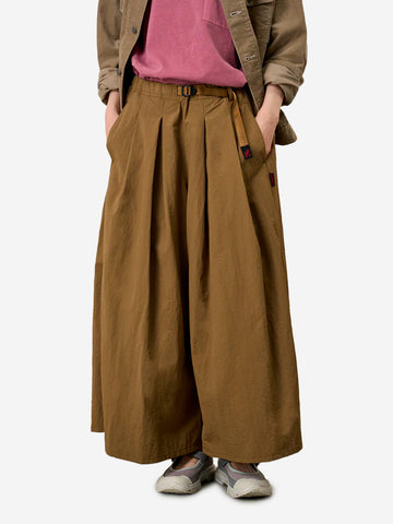 GRAMICCI Nylon Flare pant marroni coyote Cammello