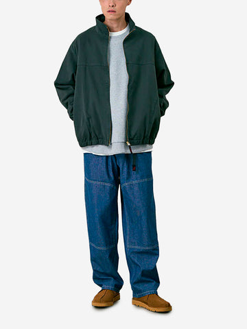 GRAMICCI Pantaloni blu 'Double Knee' in Japanese Chambray Blu