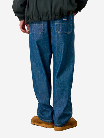 GRAMICCI Pantaloni blu 'Double Knee' in Japanese Chambray Blu