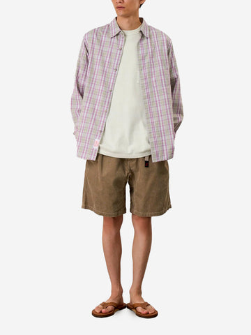 GRAMICCI G-Short in velluto a coste beige Beige