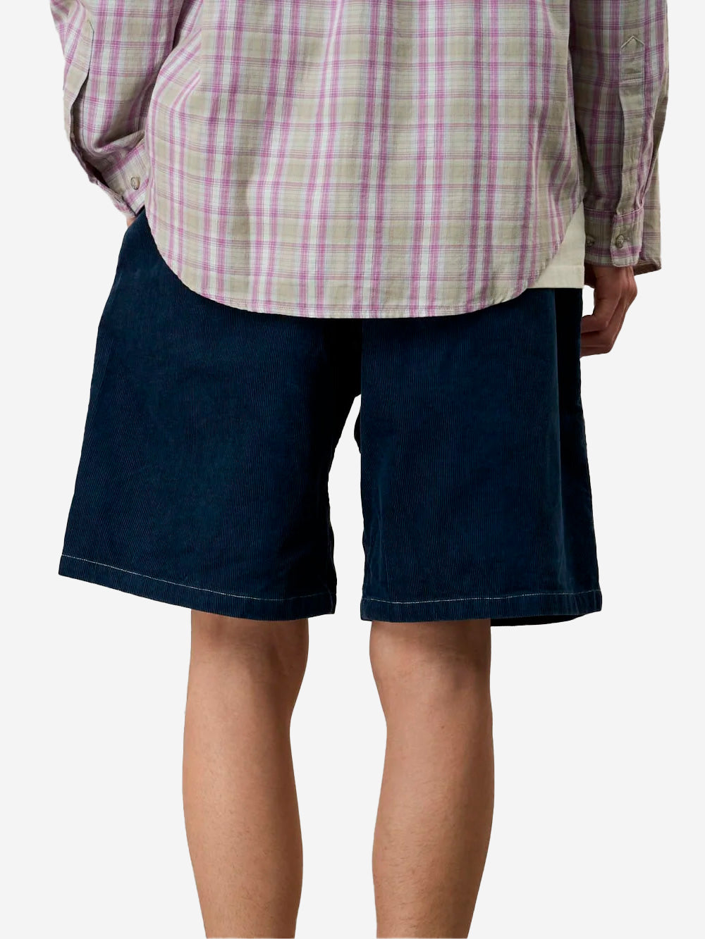 GRAMICCI G-Short in velluto a coste blu Blu Urbanstaroma
