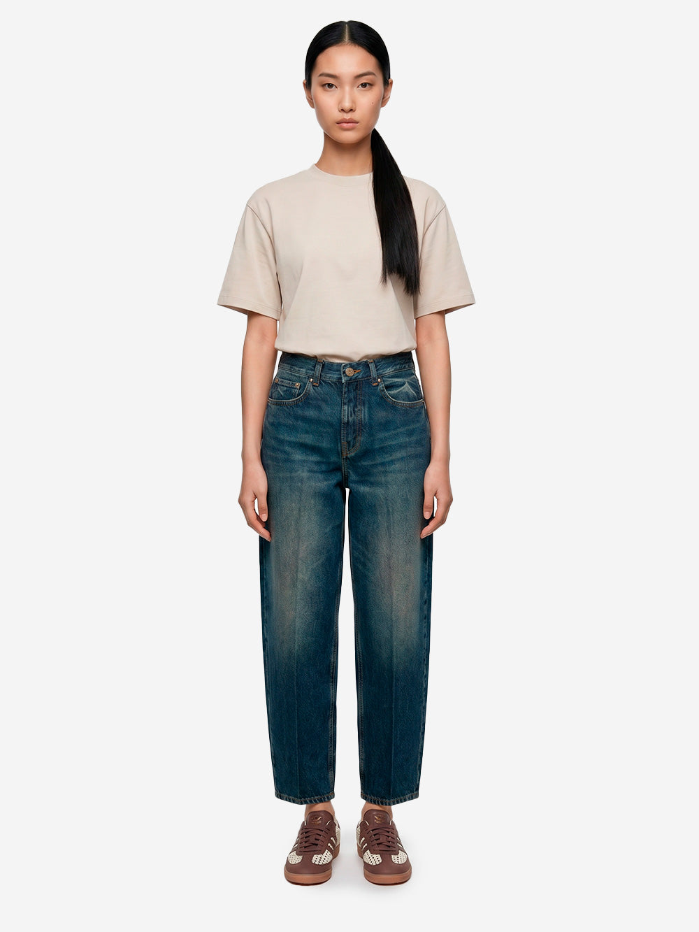 HAIKURE Jeans blu 'Bethany' cropped Denim Urbanstaroma