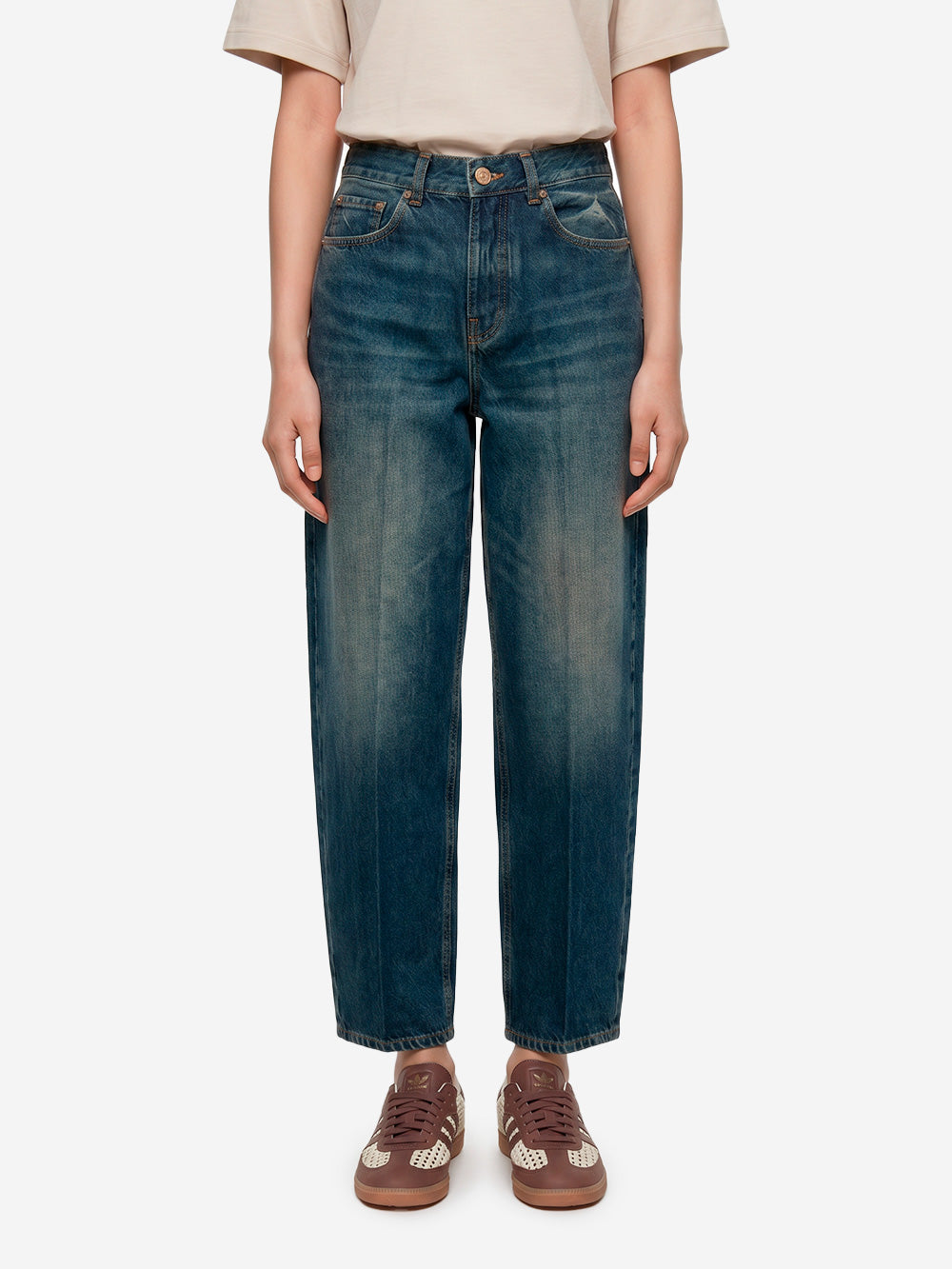 HAIKURE Jeans blu 'Bethany' cropped Denim Urbanstaroma