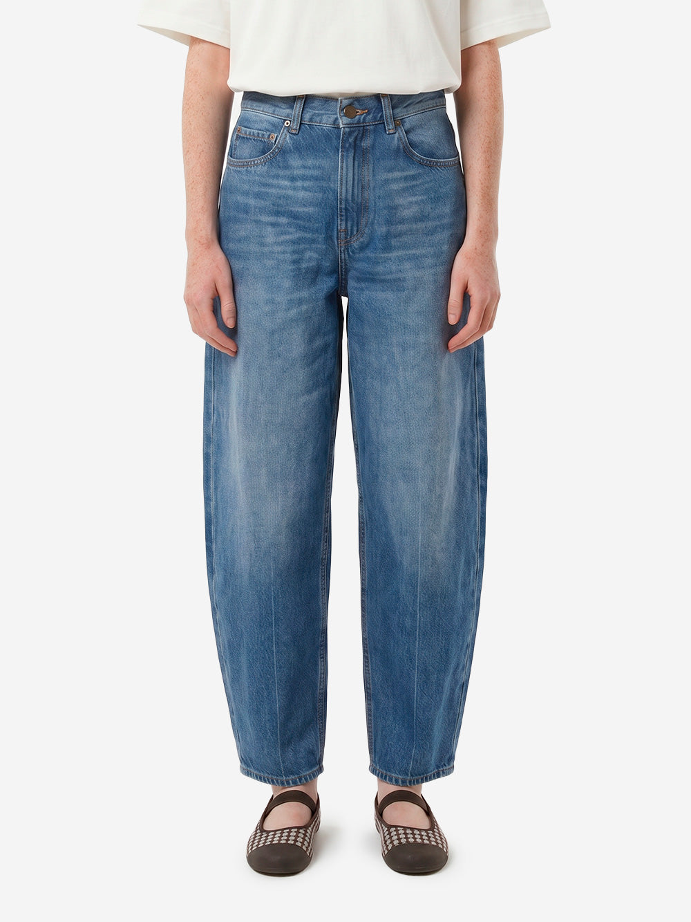 HAIKURE Jeans 'Bibi' balloon cropped Denim Urbanstaroma