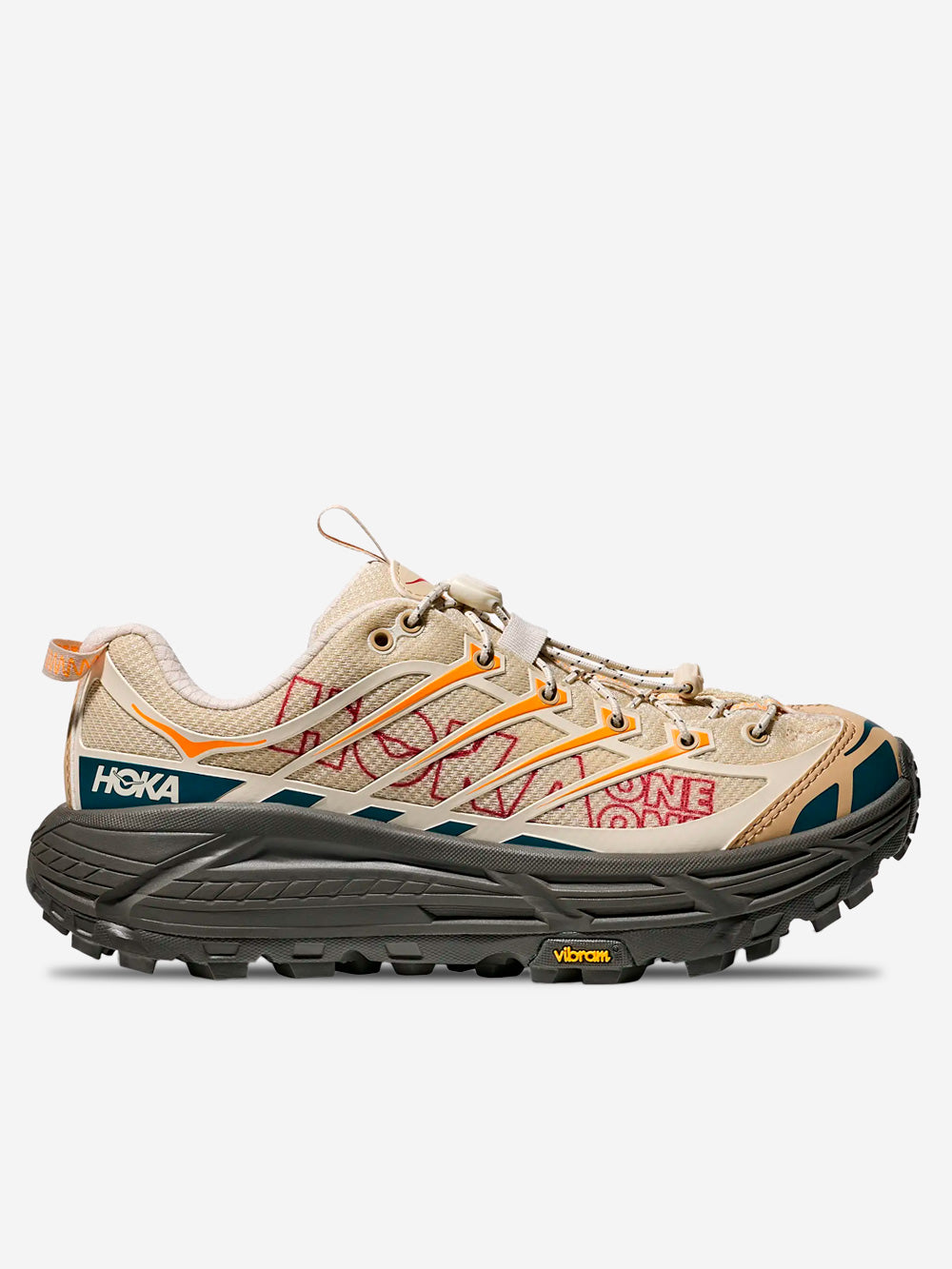HOKA U Mafate Three2 Workdmark crema e khaki Beige Urbanstaroma