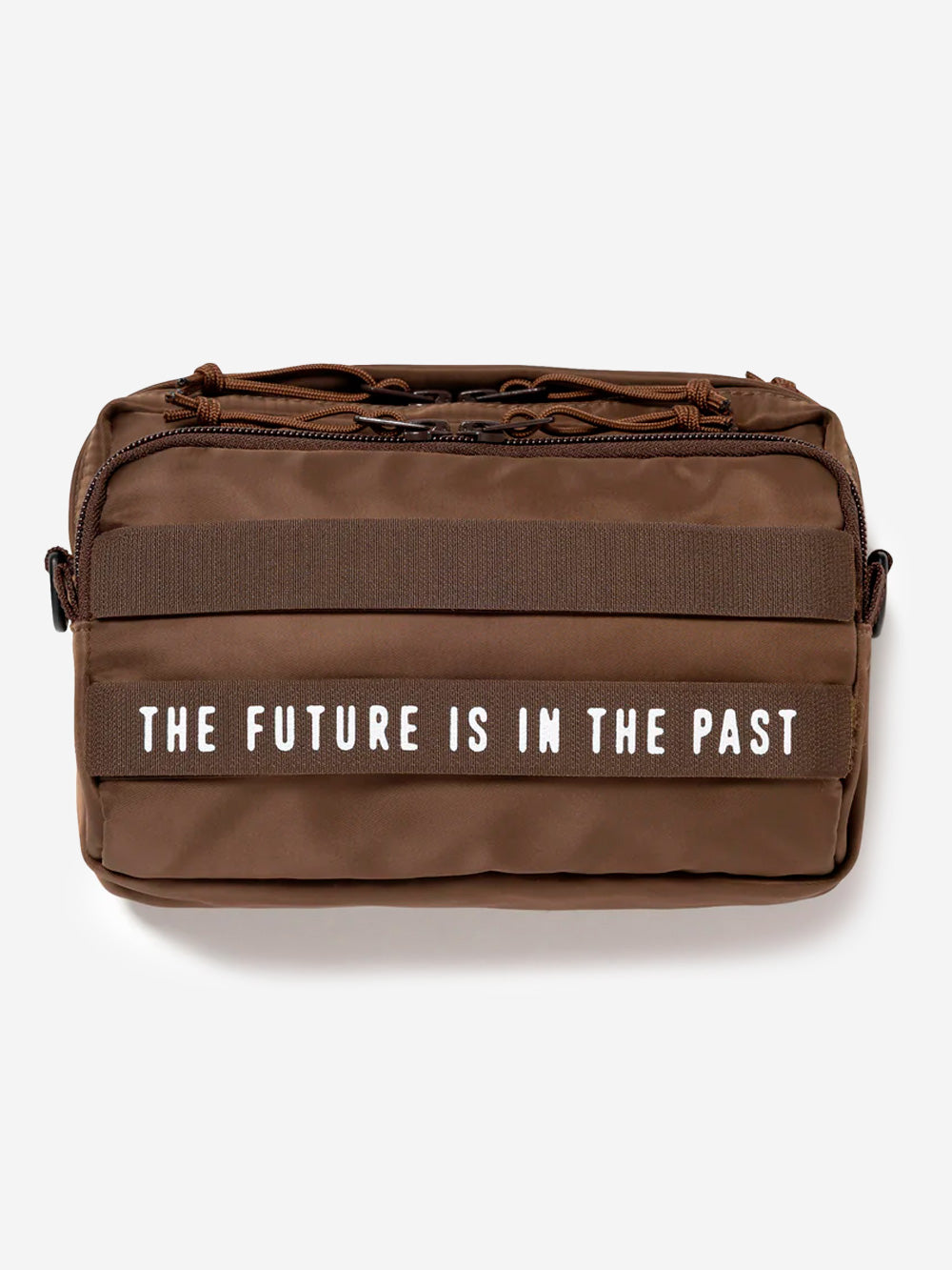 HUMAN MADE 'Military Pouch' Borsa a tracolla piccola marrone in nylon Marrone Urbanstaroma