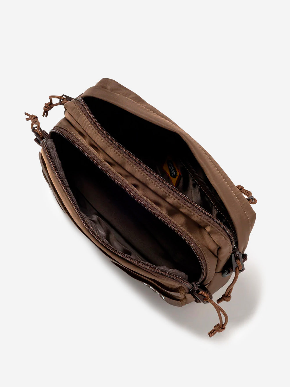 HUMAN MADE 'Military Pouch' Borsa a tracolla piccola marrone in nylon Marrone Urbanstaroma