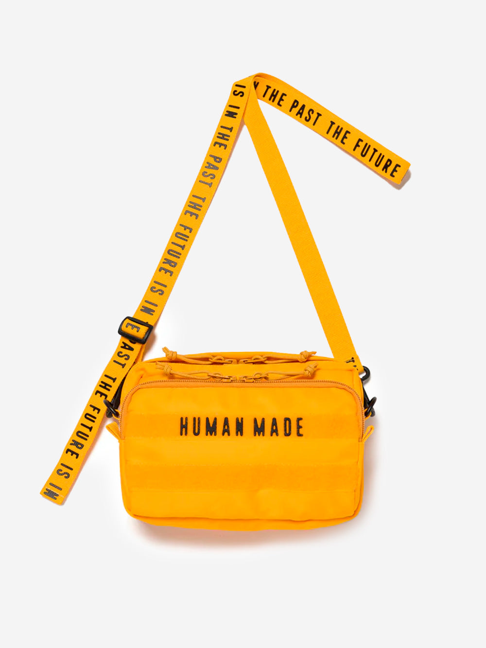 HUMAN MADE 'Military Pouch' Borsa a tracolla piccola gialla in nylon Giallo Urbanstaroma