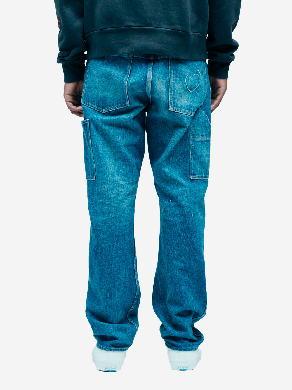 HUMAN MADE Straight selvedge 'Futura' jeans light indigo wash