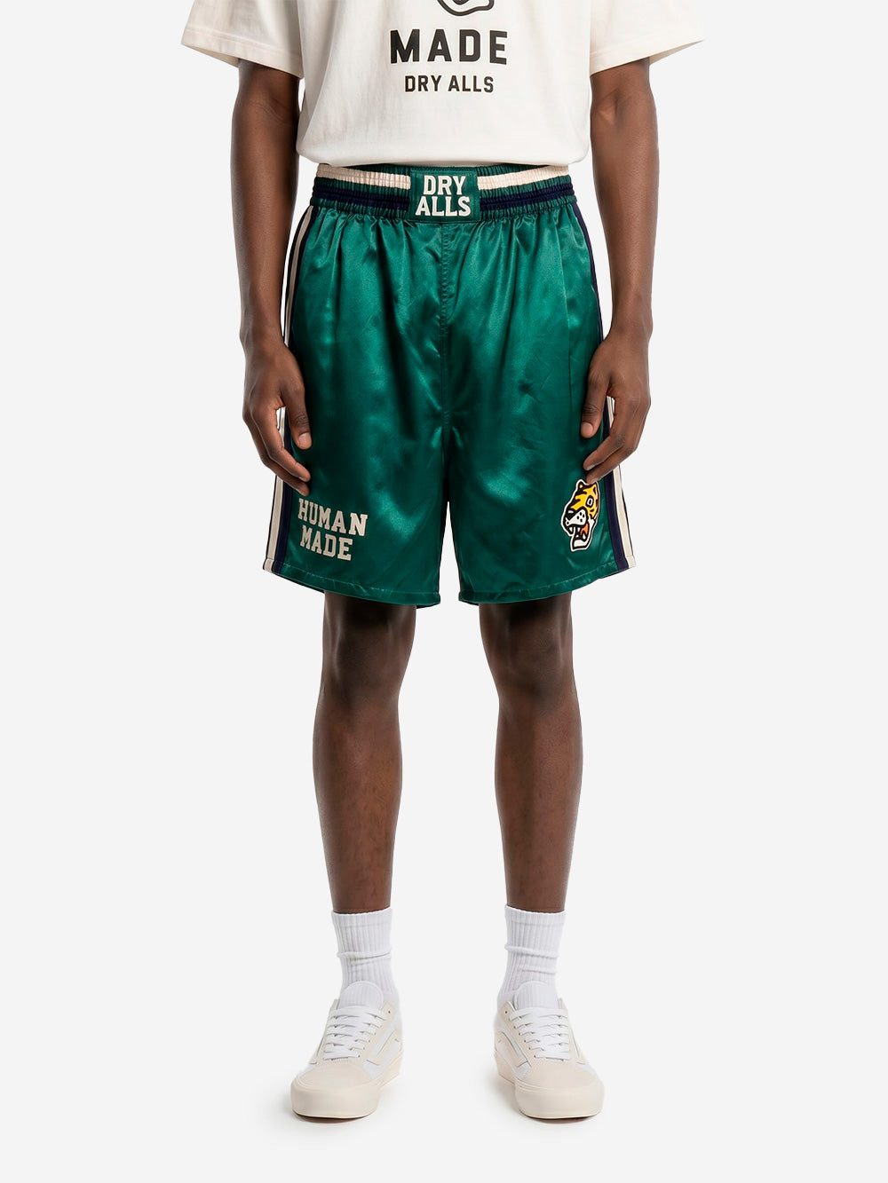 HUMAN MADE 'Game' shorts in verde Verde Urbanstaroma