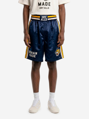 HUMAN MADE 'Game' shorts in blu Blu
