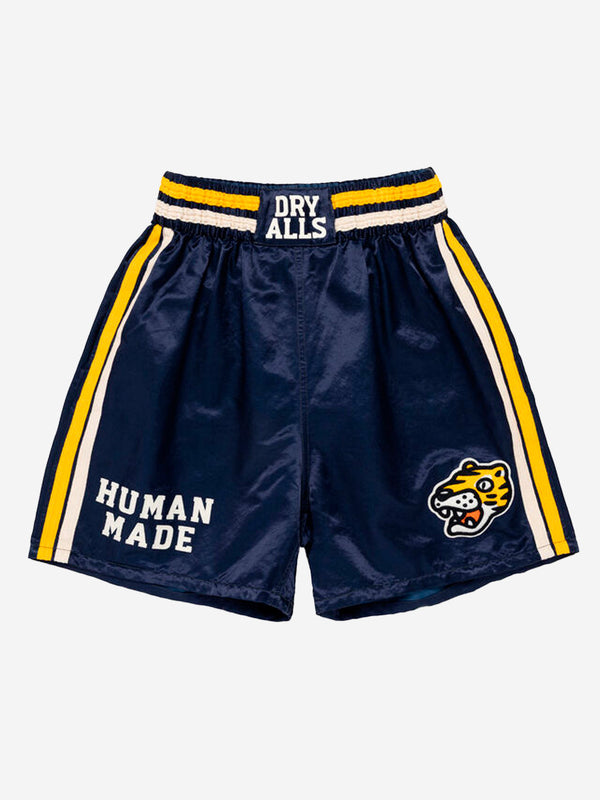 HUMAN MADE 'Game' shorts in blue HM31PT006 | Urbanstaroma