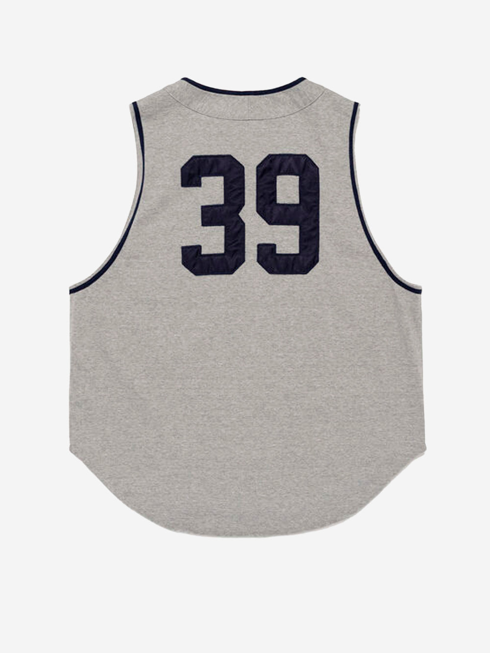 HUMAN MADE Gilet grigio 'Baseball Shirt' Grigio Urbanstaroma