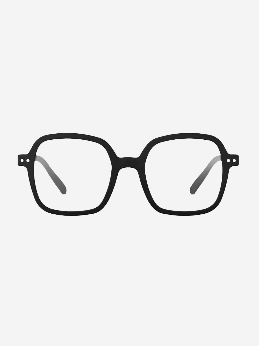 IZIPIZI Occhiali da lettura neri 'Office' forma quadrata oversize Nero Urbanstaroma