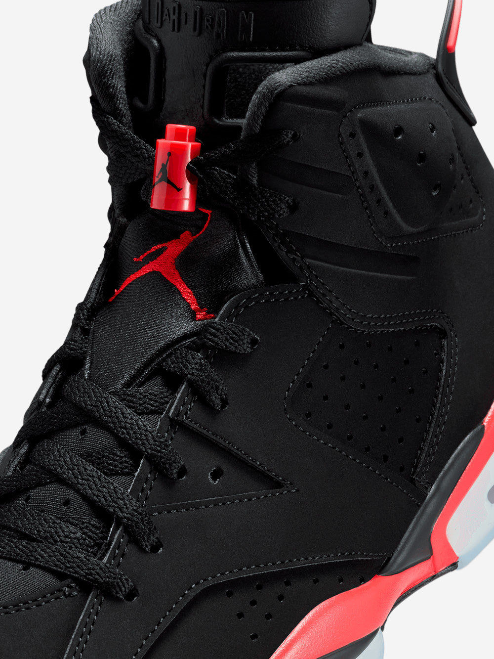 JORDAN Air Jordan 6 Retro 'Infrared Salesman' Nero rosso Urbanstaroma