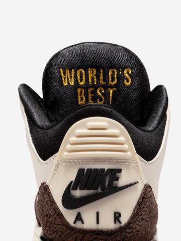JORDAN Air Jordan 3 Retro OG 'World's Best Dad' GS Bianca blu rossa