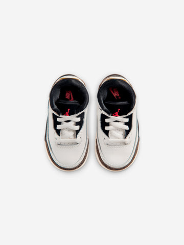 JORDAN Air Jordan 3 Retro OG 'World's Best Dad' TD Bianca nera rossa