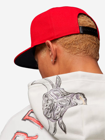 JORDAN Cappello regolabile Jumpman Pro rosso Rosso