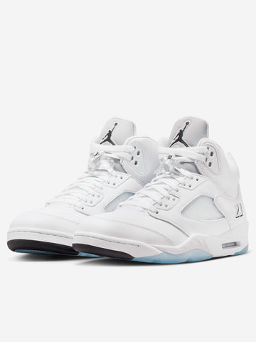 JORDAN Air Jordan 5 Retro OG 'White Metallic' Bianco