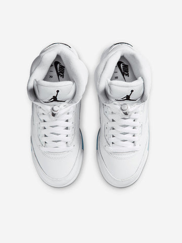 JORDAN Air Jordan 5 Retro OG 'White Metallic' Ragazzo/a (GS) Bianco