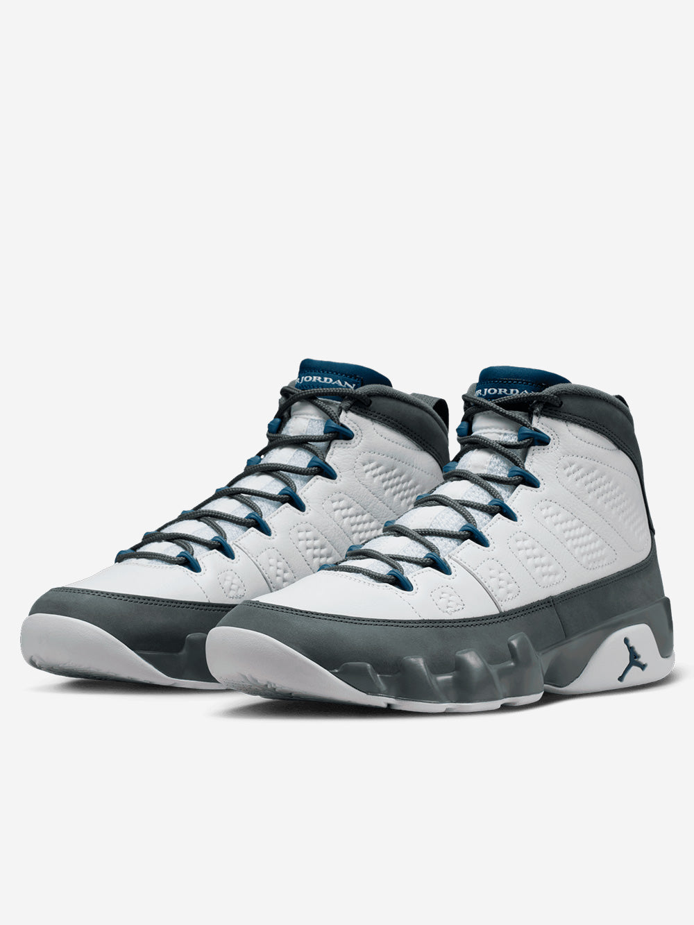 JORDAN Air Jordan 9 Retro 'Flint Grey French Blue' Bianco grigio Urbanstaroma