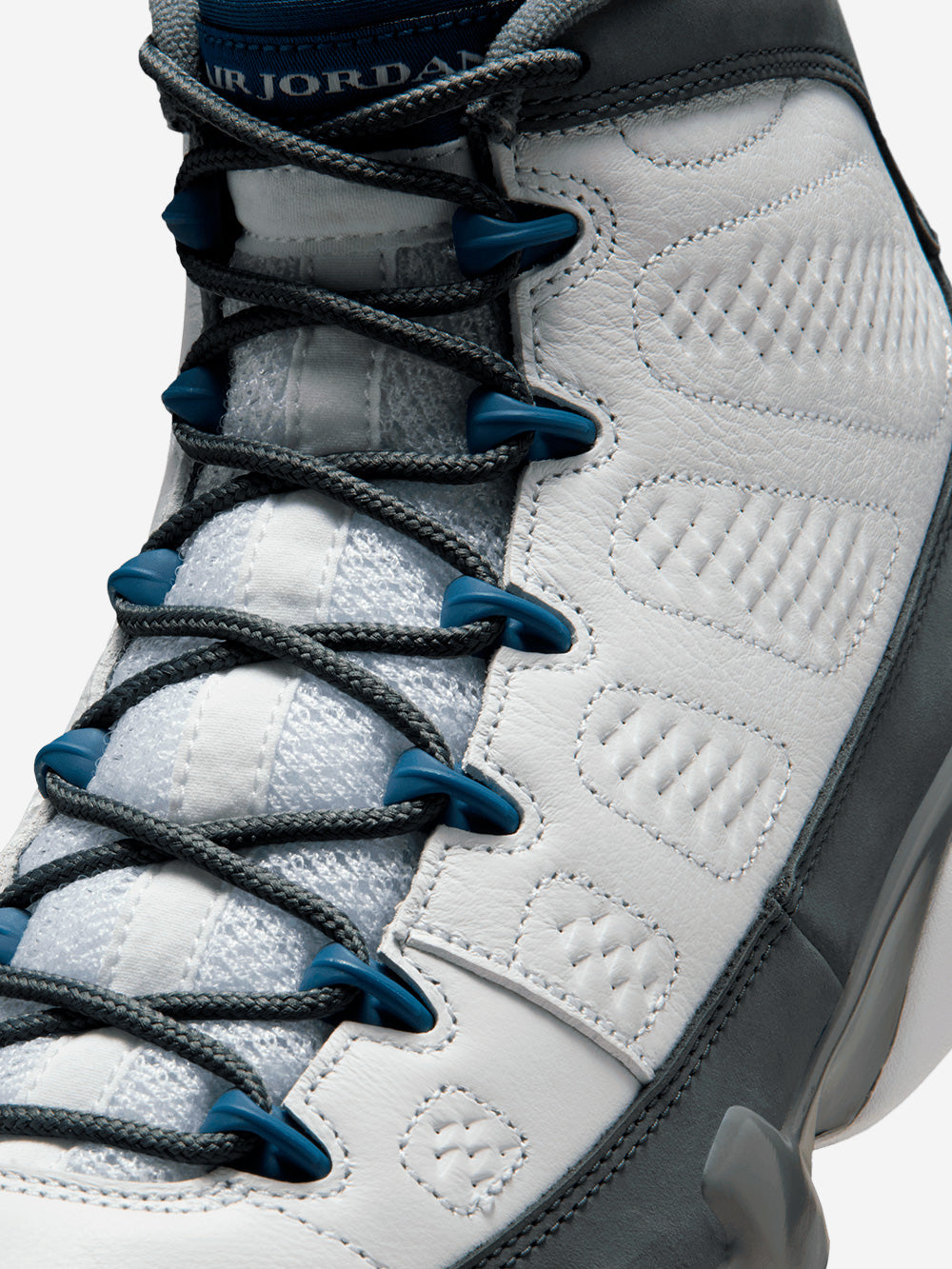 JORDAN Air Jordan 9 Retro 'Flint Grey French Blue' Bianco grigio Urbanstaroma
