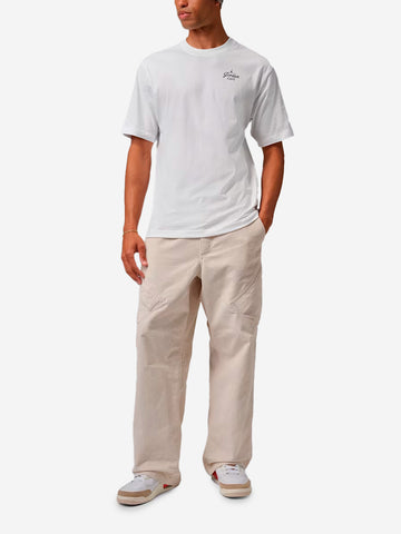 JORDAN T-shirt bianca 'Latte Art' con grafica AJ3 Bianco