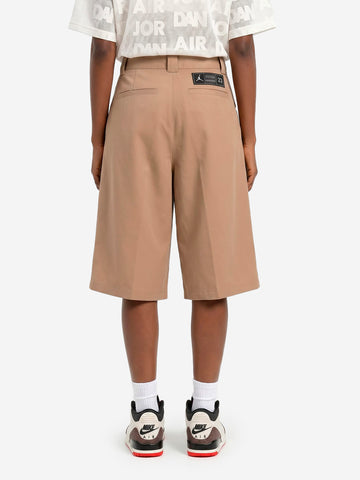 JORDAN W Shorts marroni chino ampi Marrone chiaro