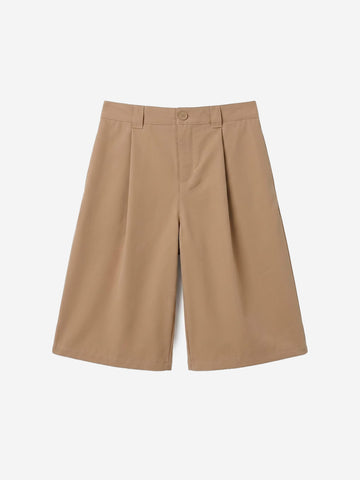 JORDAN W Shorts marroni chino ampi Marrone chiaro