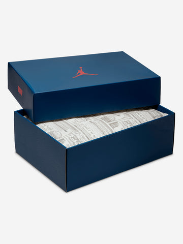 JORDAN Air Jordan 3 x Levi's 'Indigo Gym Red' Indigo