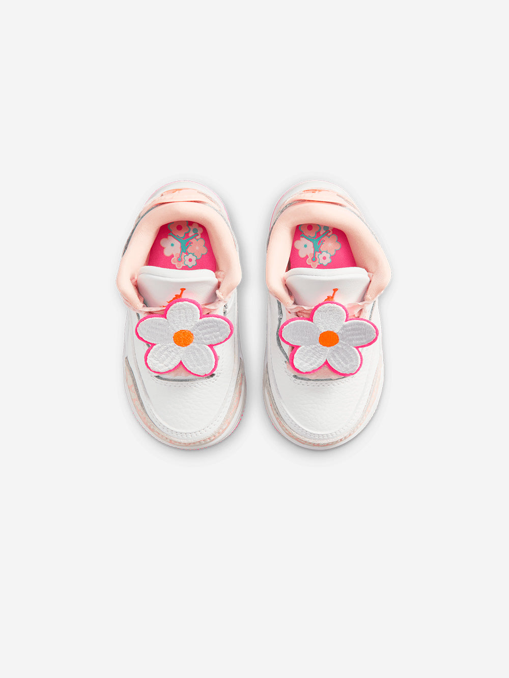 JORDAN Air Jordan 3 'Pearl Pink Hyper Orange' Baby e toddler Bianco rosa Urbanstaroma
