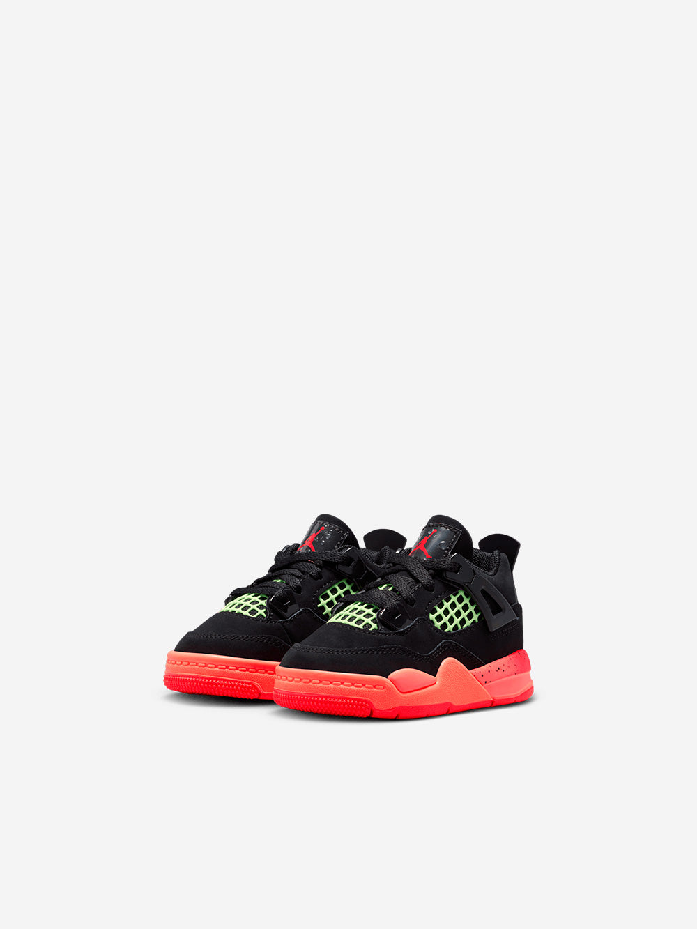JORDAN Air Jordan 4 Retro 'Black Infrared 23' (TD) Nero arancio Urbanstaroma