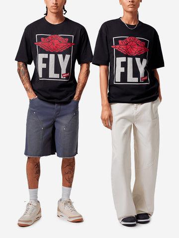 JORDAN T-shirt nera x Levi's Nero
