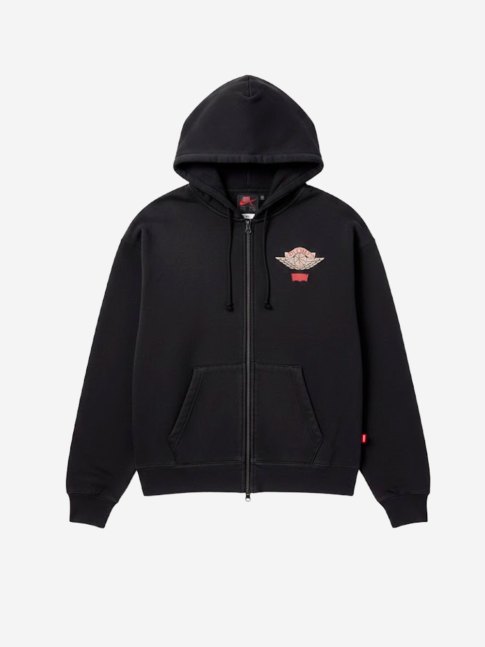 JORDAN Felpa con cappuccio nera e zip a due vie x Levi's Nero Urbanstaroma