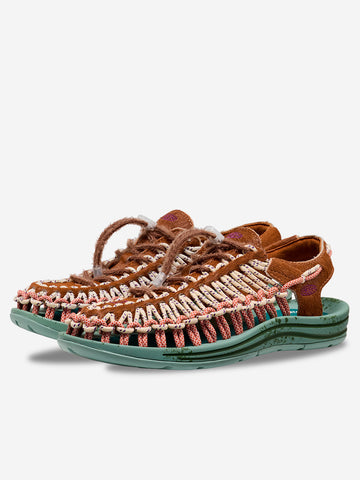 KEEN Uneek Lea 'Terrain Pack' Roasted Pecan Marrone verde