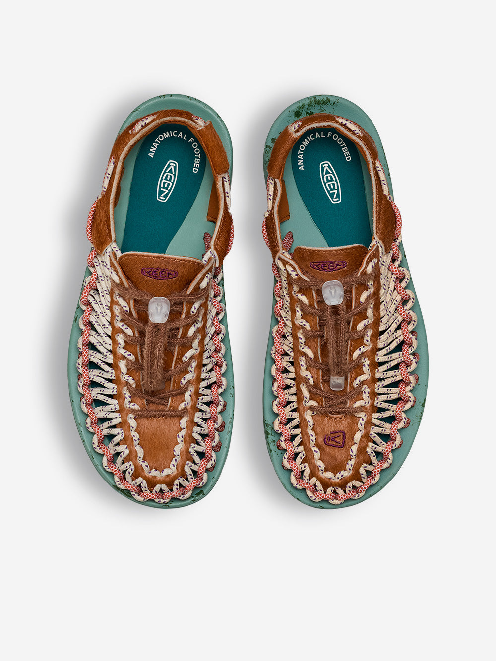 KEEN Uneek Lea 'Terrain Pack' Roasted Pecan Marrone verde Urbanstaroma
