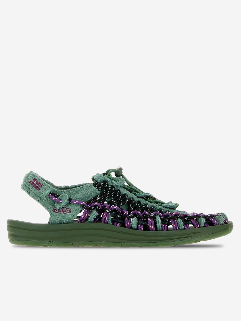 KEEN Uneek Lea Green Spring x Henrik Vibskov Verde viola Urbanstaroma