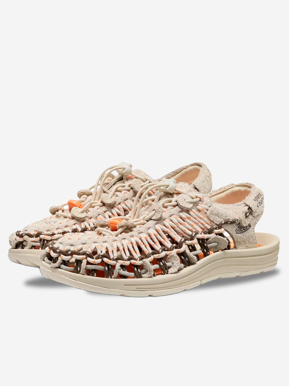 KEEN Uneek Lea Tangerine Cream x Henrik Vibskov Bianco arancio Urbanstaroma