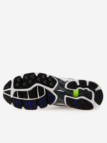 MIZUNO SL Wave Rider 10 bianche e argento con blu Bianco blu