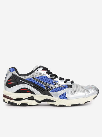 MIZUNO Wave Rider 10 argento con blu Grigia blu