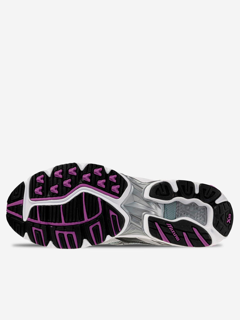 MIZUNO SL Wave Rider 10 bianche e nere con slate blue Multicolor Urbanstaroma