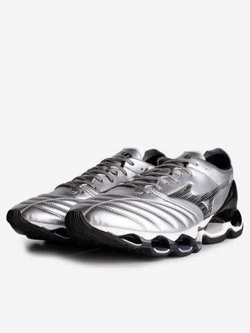 MIZUNO Wave Prophecy Morelia Neo argento argento